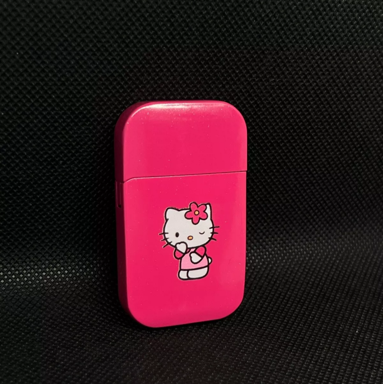 PINK METAL PINK FLAME HELLO KITTY LIGHTER