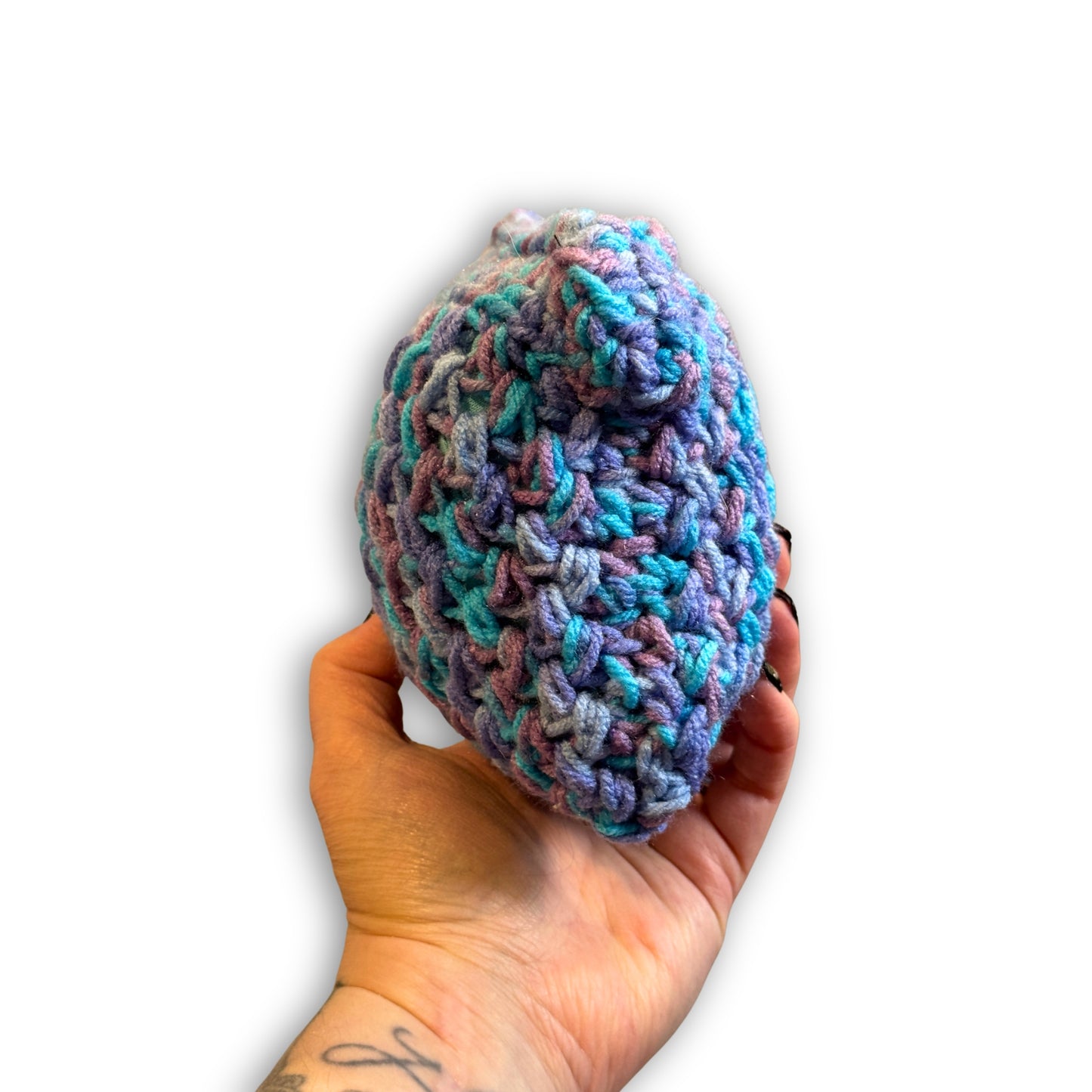 Blue Purple Multi Color - Padded Stash Bag