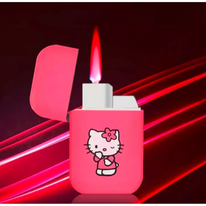 Pink Flame Hello Kitty Lighter