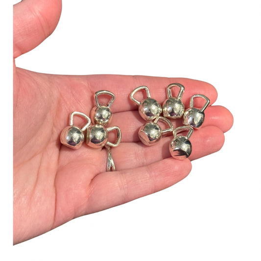 8pcs Mini Kettlebell Charms