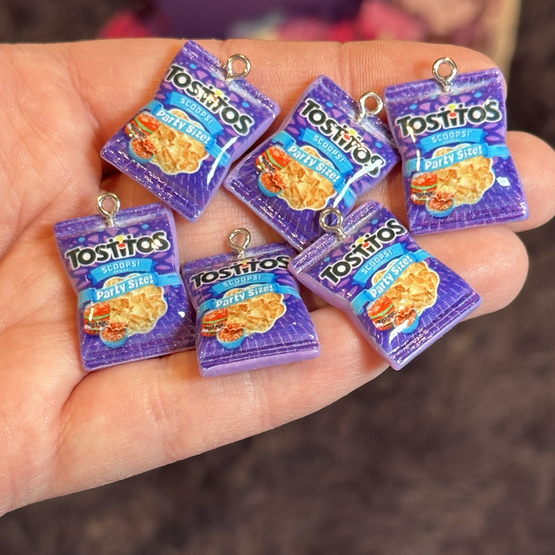 6pcs Tostitos Tortilla Chips charms