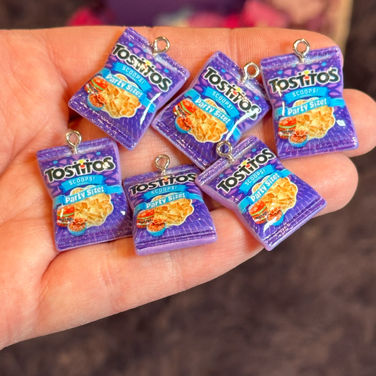6pcs Tostitos Tortilla Chips charms