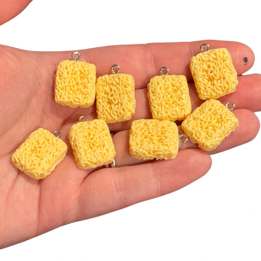 8pcs Ramen Noodles Charms