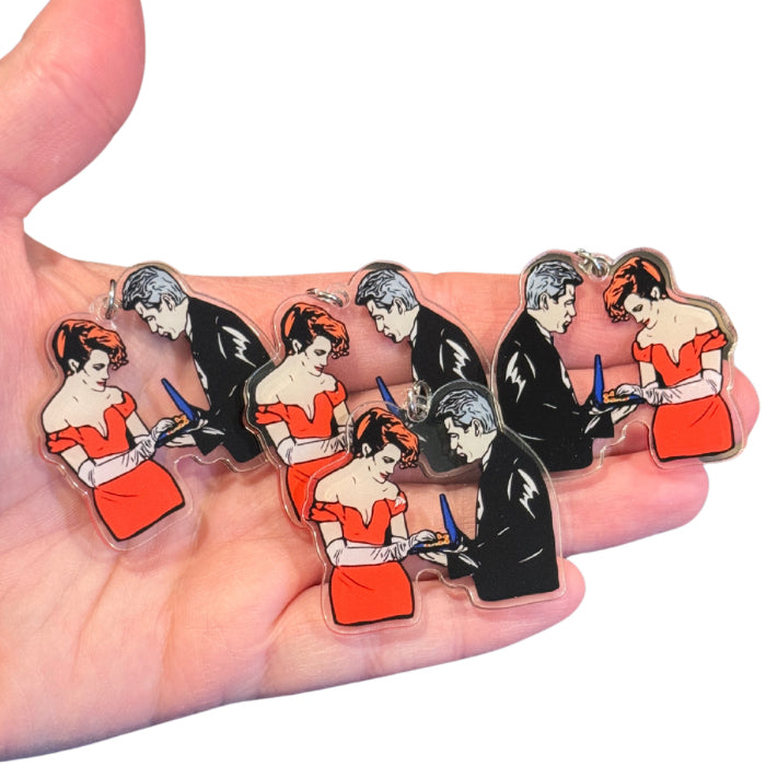 4pcs Pretty Woman Charms