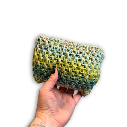 Green Yellow Orange - Padded Stash Bag
