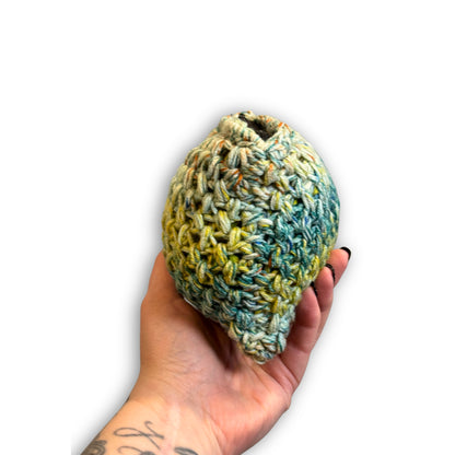 Green Yellow Orange - Padded Stash Bag