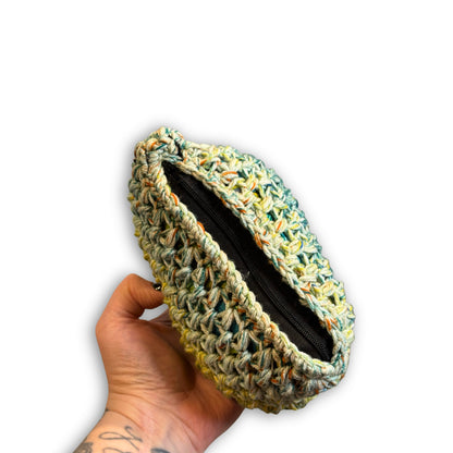 Green Yellow Orange - Padded Stash Bag