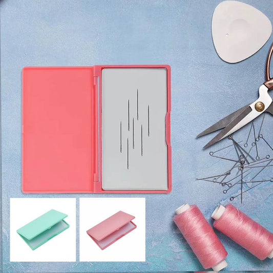 Pink or green Magnetic sewing Needle storage holder