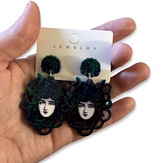 Medusa earrings