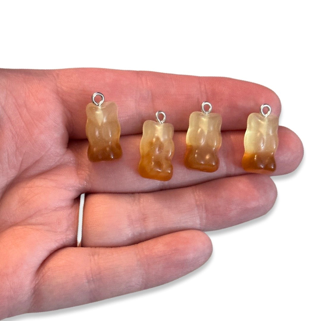 6pcs Cola Gummy Bear Charms