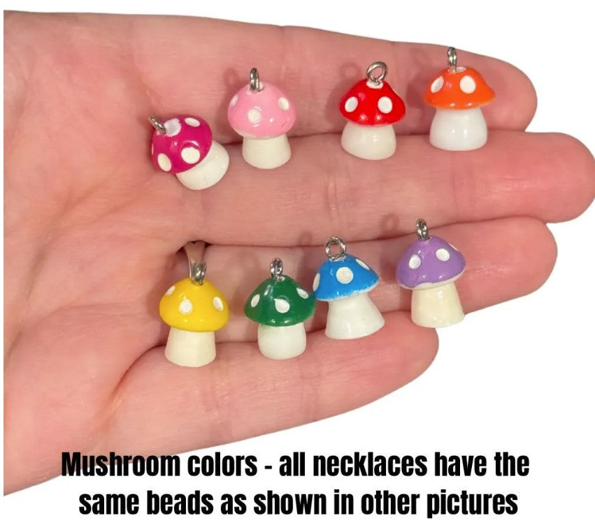 Mushroom Necklace & Dress Troll Lighter Case Cover - Nostalgic Gift! Many Options to choose from