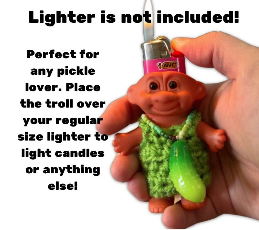 Lighter is not included.