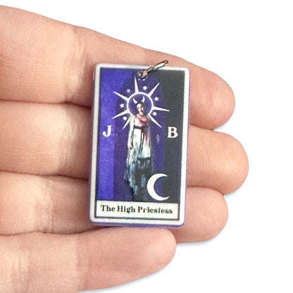 6pcs High Priestess Horror Classic Tarot Card charms