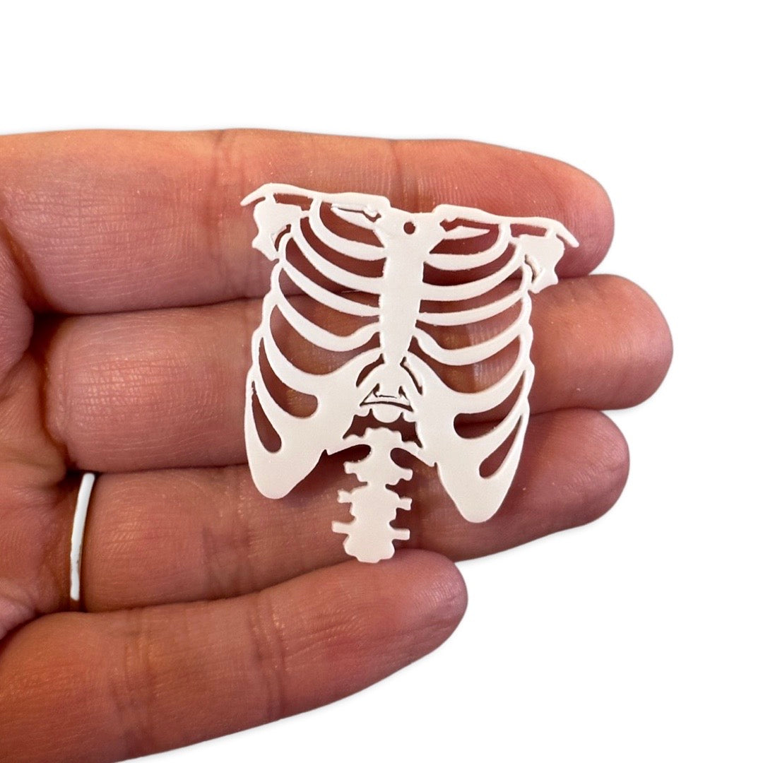 Skeleton Ribs Charm